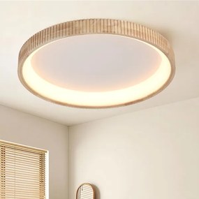 Brilagi - LED mennyezeti lámpatest FALCON WOOD MODERN LED/60W/230V átm. 80 cm, fa