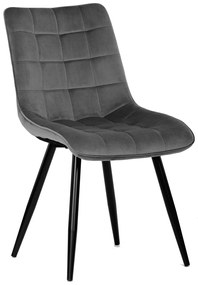 Étkezőszék garnitúra CT-384 GREY4, 4 db