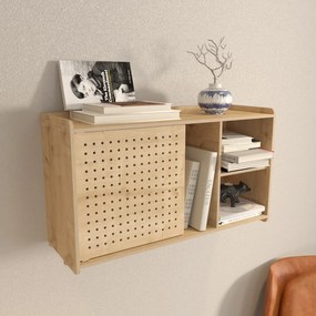 Fore fali polc, tölgy, 65 cm