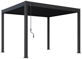 Bioklimatikus pergola INTRO NEO 3,6x3 m, alumínium és acél - szabadon álló