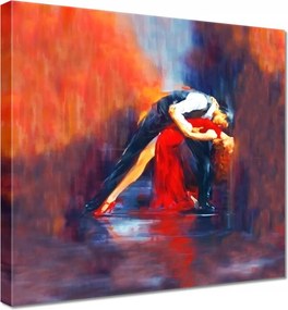 Vászonkép 40x40 Szenvedélyes tánc