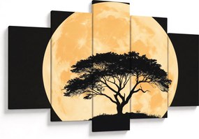 Kép – Fa arany teliholdban II. (150x105 cm)