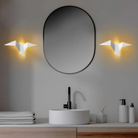 Fehér LED fali lámpa Pacali – Opviq lights