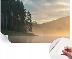 Design fali fotótapéta Öntapadós Ködös reggel 416x254 cm