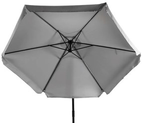 AKRON világosszürke kerti napernyő