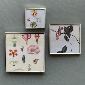 Ezüstszínű fém álló-fali képkeret 16x16 cm Sweet Memory – Zilverstad
