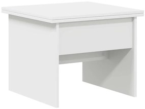 vidaXL Dohányzóasztal Fehér 55 x 54,5 x 45 cm Faanyag