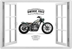 Poszterek 90x60 Motorkerékpár Antik Vintage