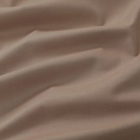 Goldea pamut ágyneműhuzat garnitúra - kávébarna 140 x 200 és 70 x 90 cm