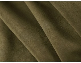 Zöld bársony kanapé 140 cm Abby – Micadoni