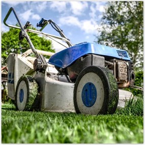 Poszterek 30x30 Benzinmotoros fűnyíró