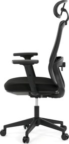 Irodai szék szinkronmechanikás fekete hálós KA-S2176 BK