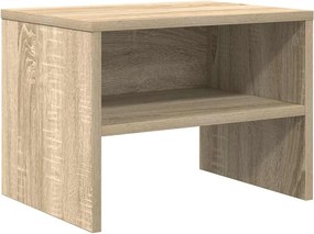 vidaXL sonoma tölgy színű szerelt fa éjjeliszekrény 40 x 30 x 30 cm