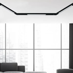 LED lámpatest mágneses sínrendszerhez MAGNETIC TRACK LED/12W/48V