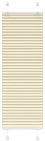 pliszírozott redőny krém 50x150 cm szövetszélesség 49,4 cm