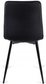 Fekete Bársony Étkezőszék. PERU