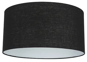 Szövet lámpabúra fekete 50/50/25