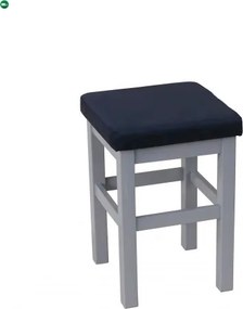 Ülőke fenyő kárpitozott 47' antracit