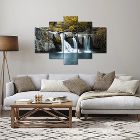 Kép - vízesés, Lushan, Kína (150x105 cm)