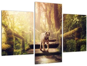 Tigris a dzsungelben képe (90x60 cm)