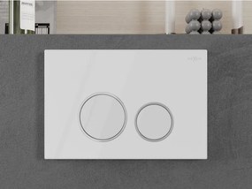 Mexen FENIX 05 - GOMB Mexen MODULHOZ, FEHÉR / KRÓM - 600500