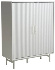 Szürke szekrény 100x125x40 cm Palma – Unique Furniture