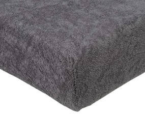 Lepedő frottír sötétszürke TiaHome - 70x140cm