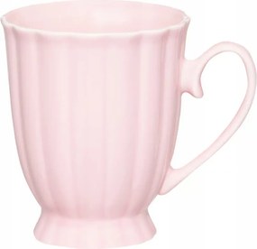 Porcelán bögre Ambition Curly 310 ml rózsaszín