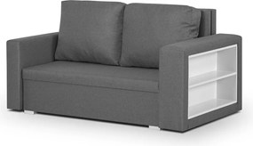 DOLAR1 Kétszemélyes kinyitható kanapé Világosszürke