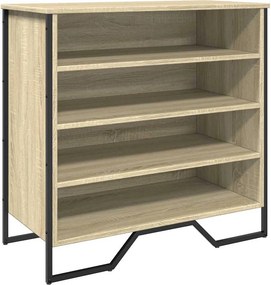 vidaXL sonoma tölgy színű szerelt fa cipőszekrény 80 x 38 x 78 cm