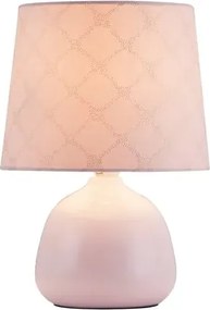 Rabalux éjjeli lámpa e14 40w rózsa ellie