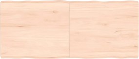 vidaXL kezeletlen tömör fa asztallap 140x60x(2-6) cm