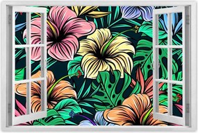 Poszterek 120x80 Monstera Zöld levél