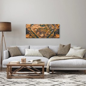 Kép - Szív alakú folyó (120x50 cm)