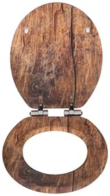 WC-ülőke automatikus záródással 37 x 43 cm Rustic – Wenko