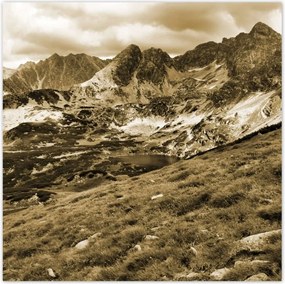 Poszterek 100x100 Tátra Lengyel hegyek Kilátás