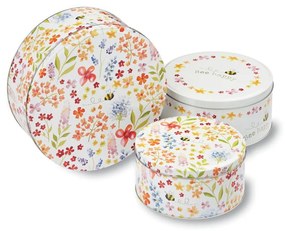 Süteménytartó acél doboz szett 3 db-os – Cooksmart ®