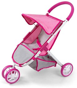 Játék golf babakocsi babáknak Milly Mally Susie Prestige Pink