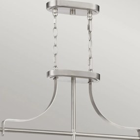 Elstead Lighting QUOIZLE QZ-TRILOGY-ISLE-BN Csillár 3x60W/E27