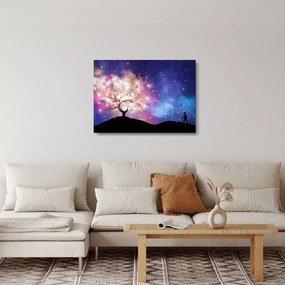 Kép - Űrfa (üvegen) (70x50 cm)