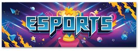 Gario Vászonkép Esports Méret: 120 x 40 cm
