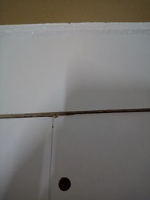 AKCIÓ Fehér étkezőasztal sonoma tölgy dekorral 120x80 MADO II. osztály