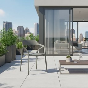 Rakásolható szék, szürke, ALFIO