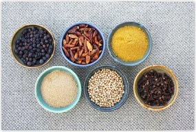Poszterek 120x80 Természetes fűszerek