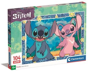 Disney Lilo és Stitch, A csillagkutya Angel 104 db-os puzzle Clementoni