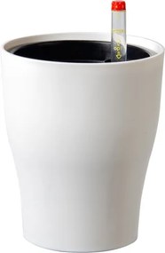 Önöntöző kaspó magas fedő szett, betét és mérő 12 cm