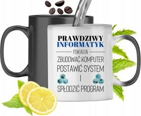 Mágikus Bögre Informatikusoknak Színváltó Nyomtatott Fényképpel