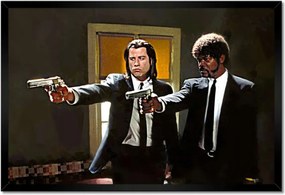 Poszterek keretben 60x40 Samuel Jackson és Travolta