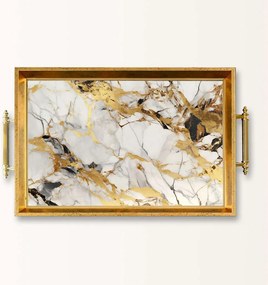 Üveg tálca, 38×24 cm – TPEA10036