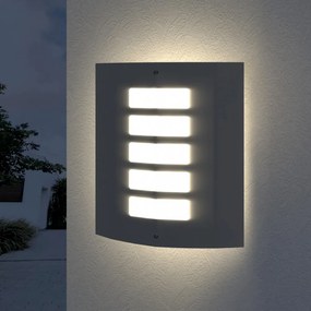 2 Rozsdamentes Acél Vízálló Fali Lámpatestek 60W